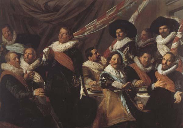 Frans Hals The Banquet of the St.George Militia Company of Haarlem  (mk45) Germany oil painting art